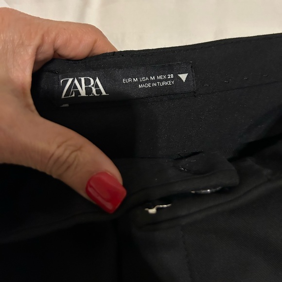 ZARA FULL LENGTH  FLAP PANTS - Picture 4 of 5